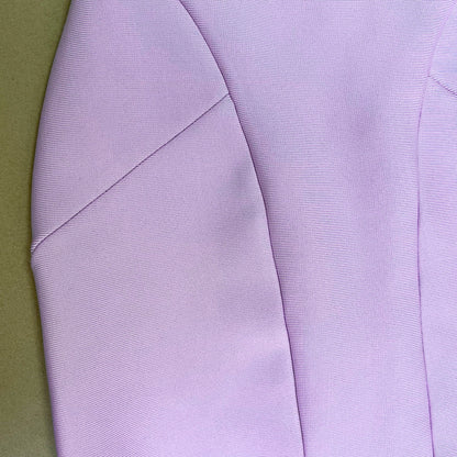 Feather Bandage Midi Dress Fashion Closet Clothing
