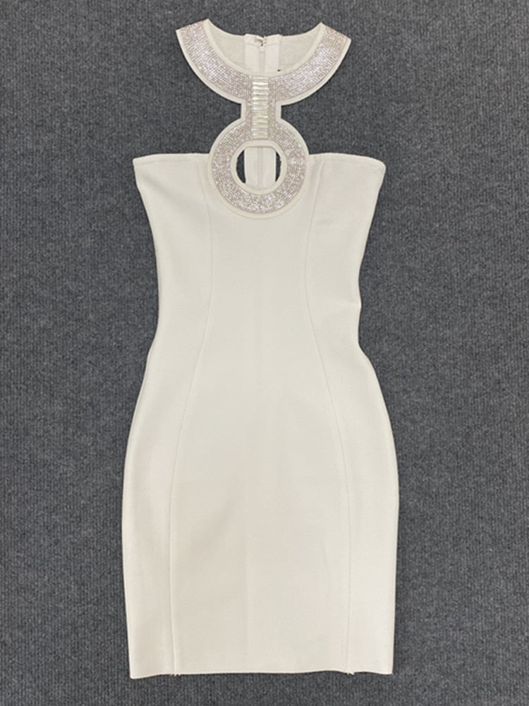 Fiona Bandage Mini Dress Fashion Closet Clothing