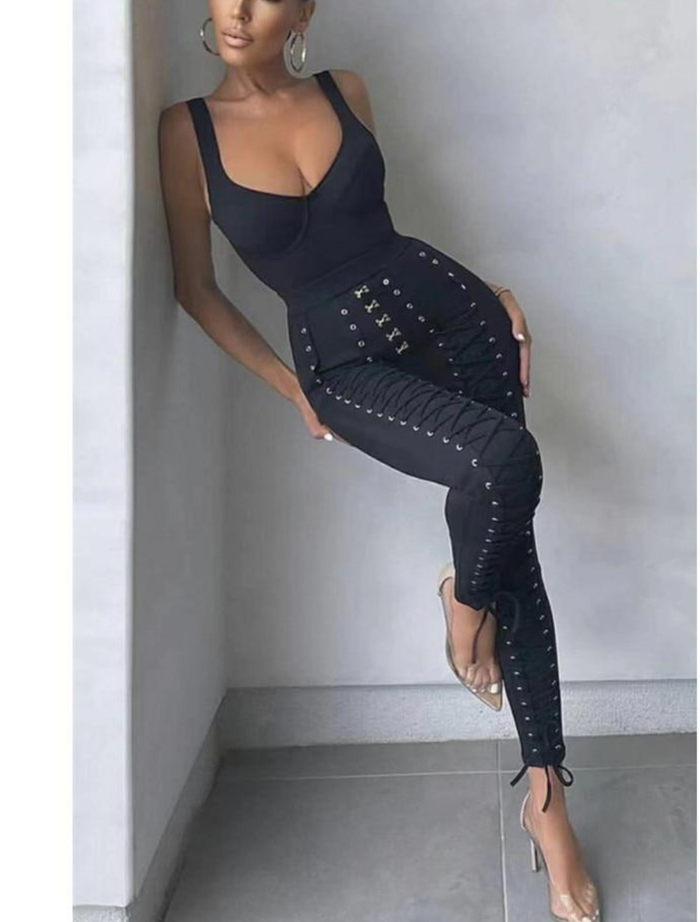 Forever A Diva Bodycon Jumpsuit Fashion Closet Clothing