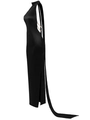 Gala Beaded Maxi Dress Fashion Closet Clothing