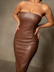 Glamorous Bodycon Midi Dress Fashion Closet Clothing