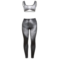 Gradient Leggings Set Fashion Closet Clothing