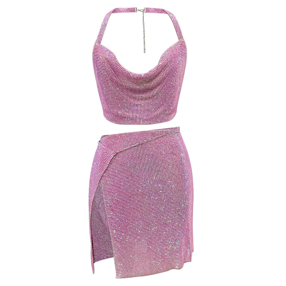 Diamond Skirt Set