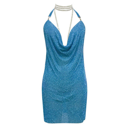 Kendall Rhinestone Mini Dress