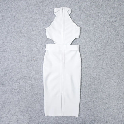 Your Needs Met Bandage Midi Dress