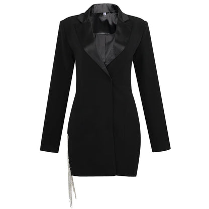Dania Tassel Blazer Dress