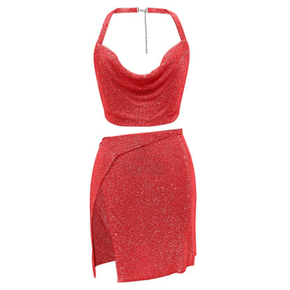 Diamond Skirt Set