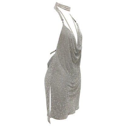 Kendall Rhinestone Mini Dress