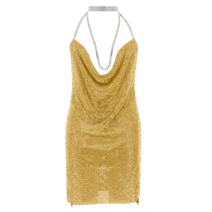 Kendall Rhinestone Mini Dress