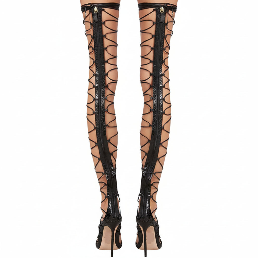Runway Gladiator High Heels