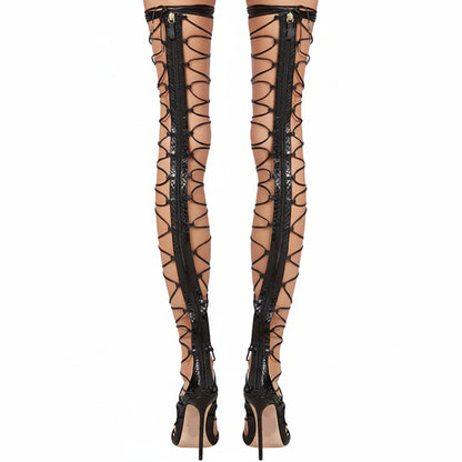 Runway Gladiator High Heels