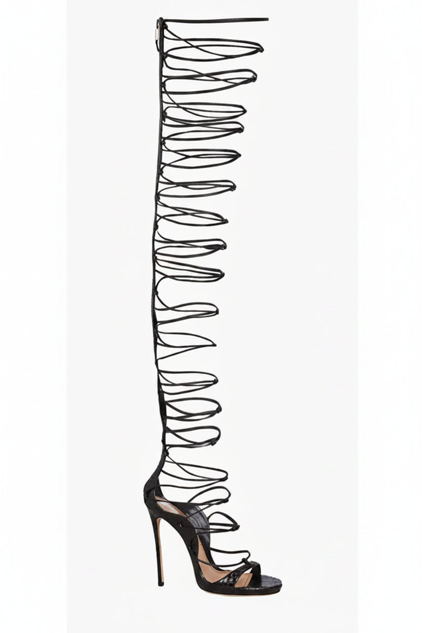 Runway Gladiator High Heels