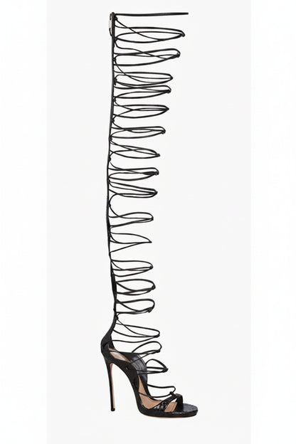 Runway Gladiator High Heels