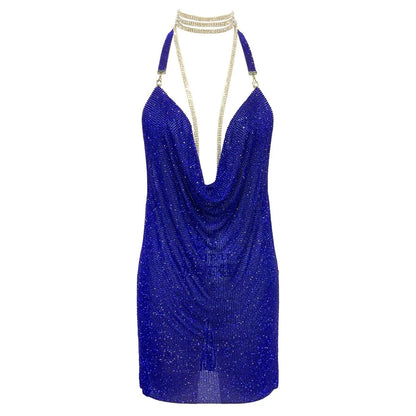 Kendall Rhinestone Mini Dress