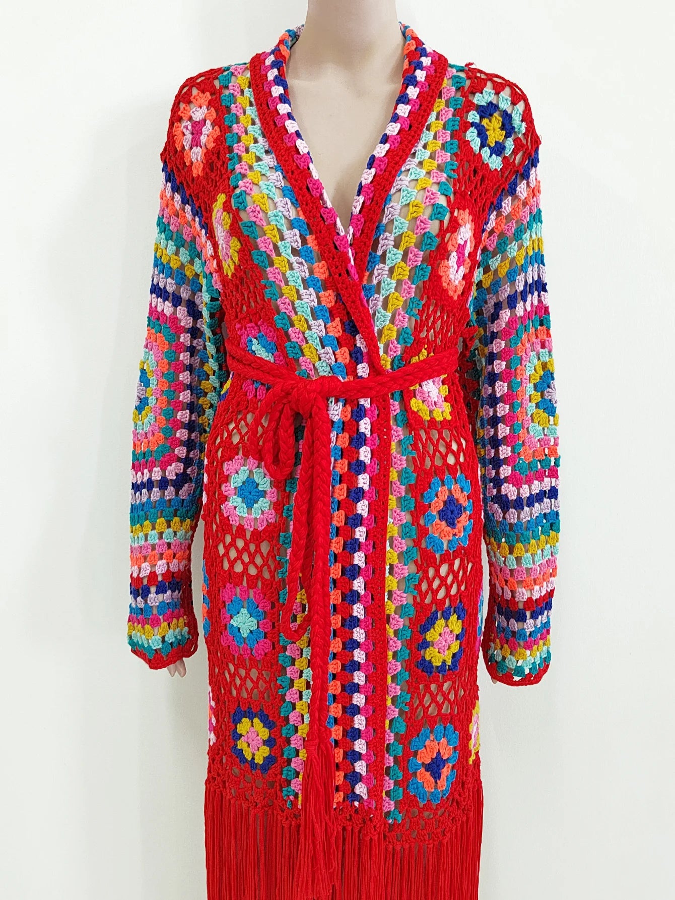 Hazel Tassel Jacket Cardigan Fashion Closet Clothing