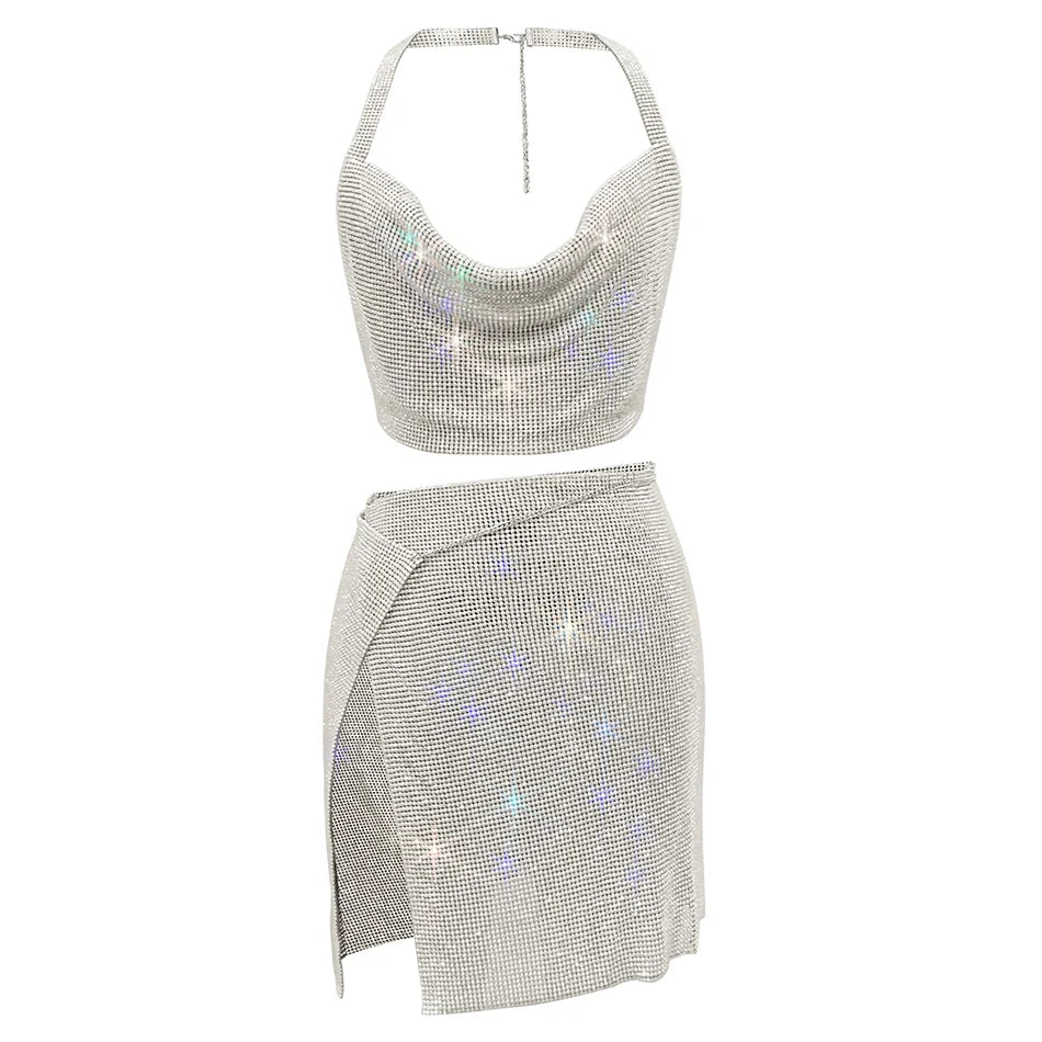 Diamond Skirt Set