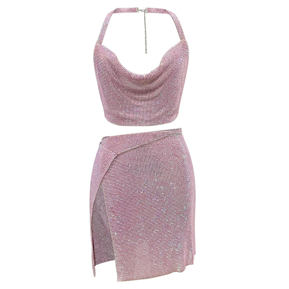 Diamond Skirt Set