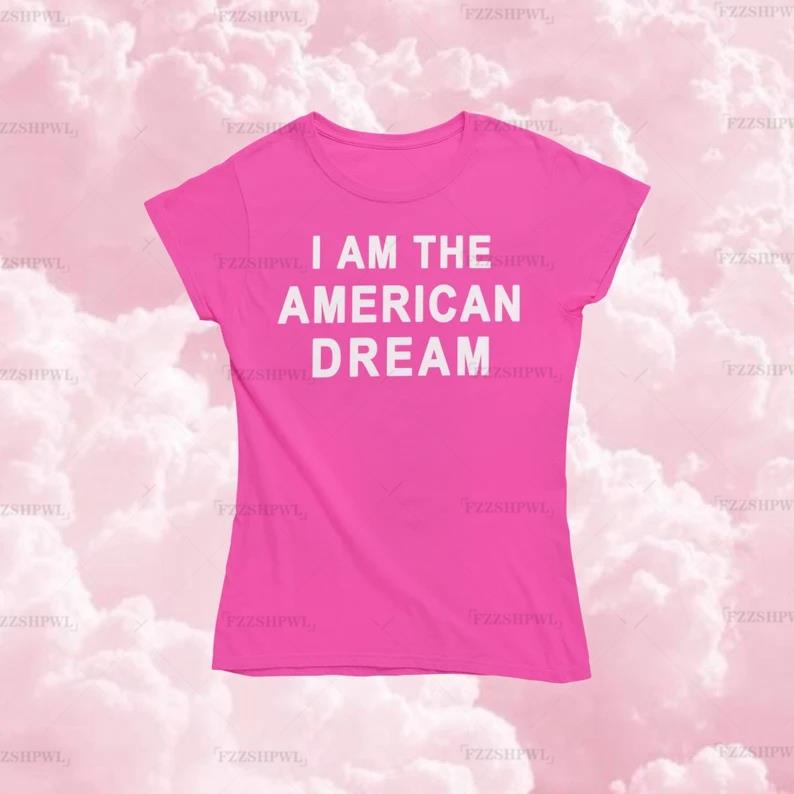 I Am The American Dream Crop Top Fashion Closet Clothing