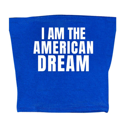 I Am The American Dream Crop Top Fashion Closet Clothing