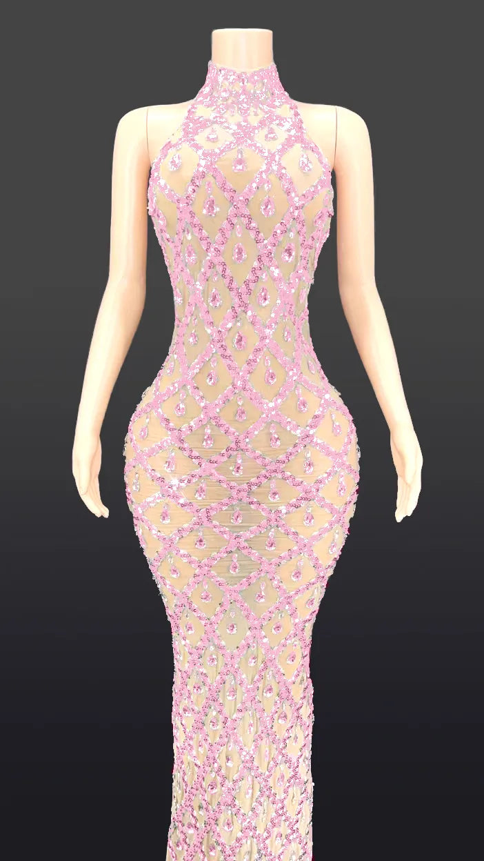 I Like It Shiny Maxi Dress Fashion Closet Clothing