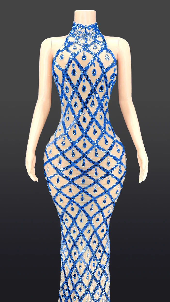 I Like It Shiny Maxi Dress Fashion Closet Clothing