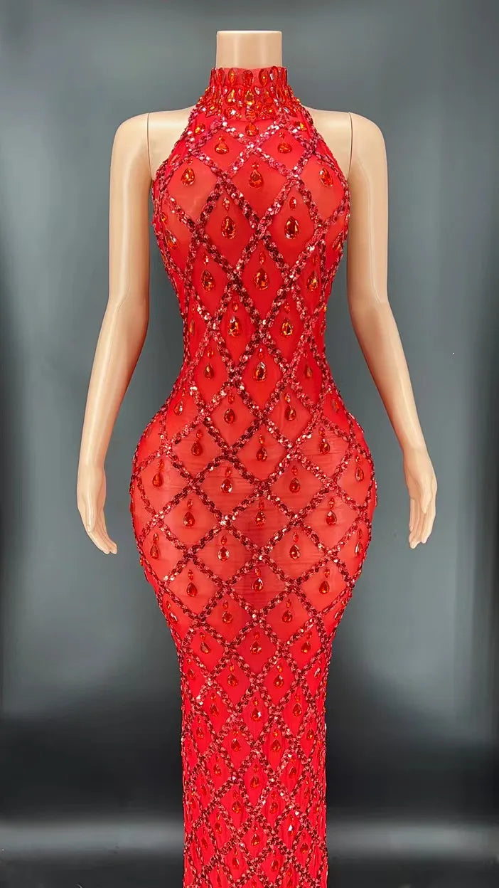 I Like It Shiny Maxi Dress Fashion Closet Clothing