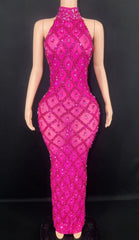 I Like It Shiny Maxi Dress Fashion Closet Clothing