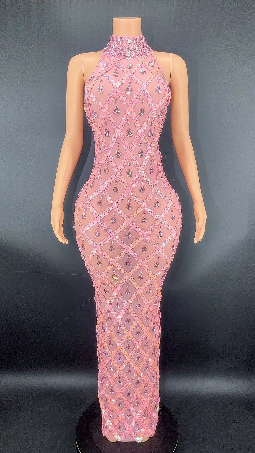 I Like It Shiny Maxi Dress Fashion Closet Clothing