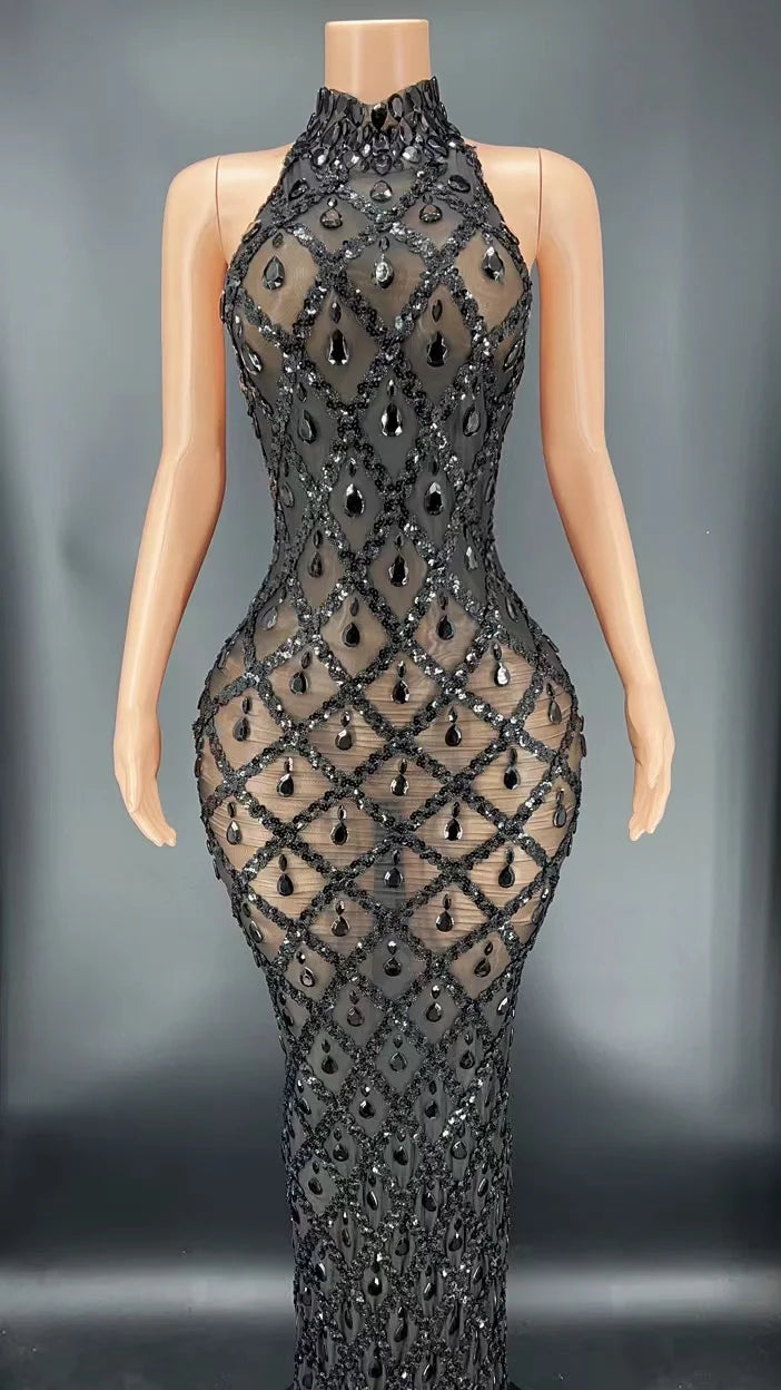 I Like It Shiny Maxi Dress Fashion Closet Clothing