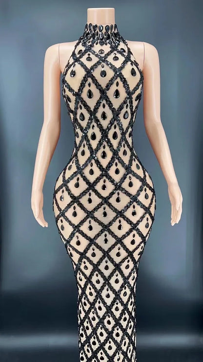 I Like It Shiny Maxi Dress Fashion Closet Clothing