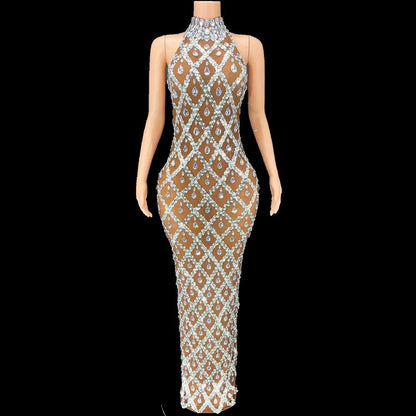 I Like It Shiny Maxi Dress Fashion Closet Clothing