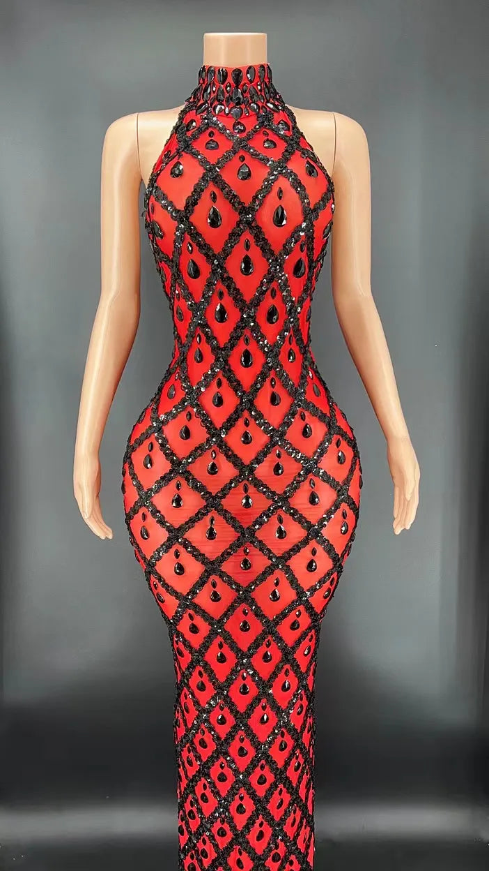 I Like It Shiny Maxi Dress Fashion Closet Clothing