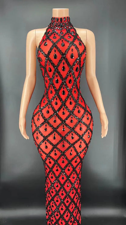 I Like It Shiny Maxi Dress Fashion Closet Clothing