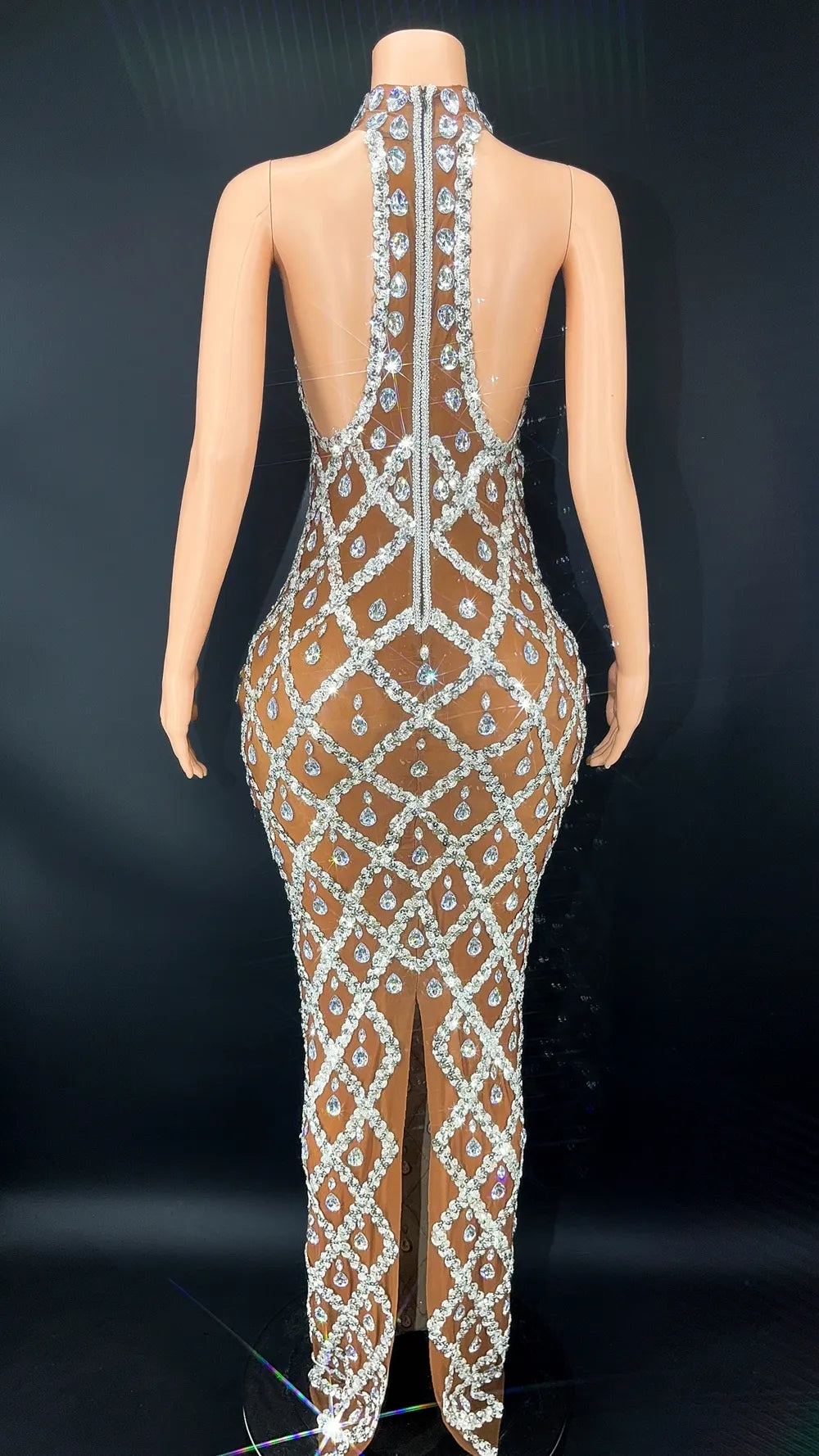 I Like It Shiny Maxi Dress Fashion Closet Clothing