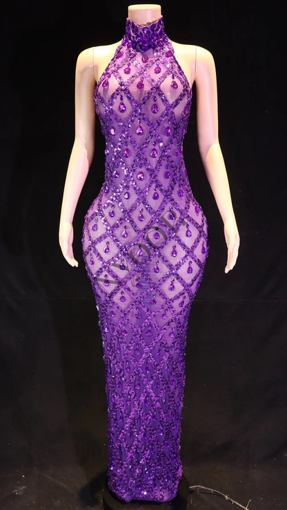 I Like It Shiny Maxi Dress Fashion Closet Clothing