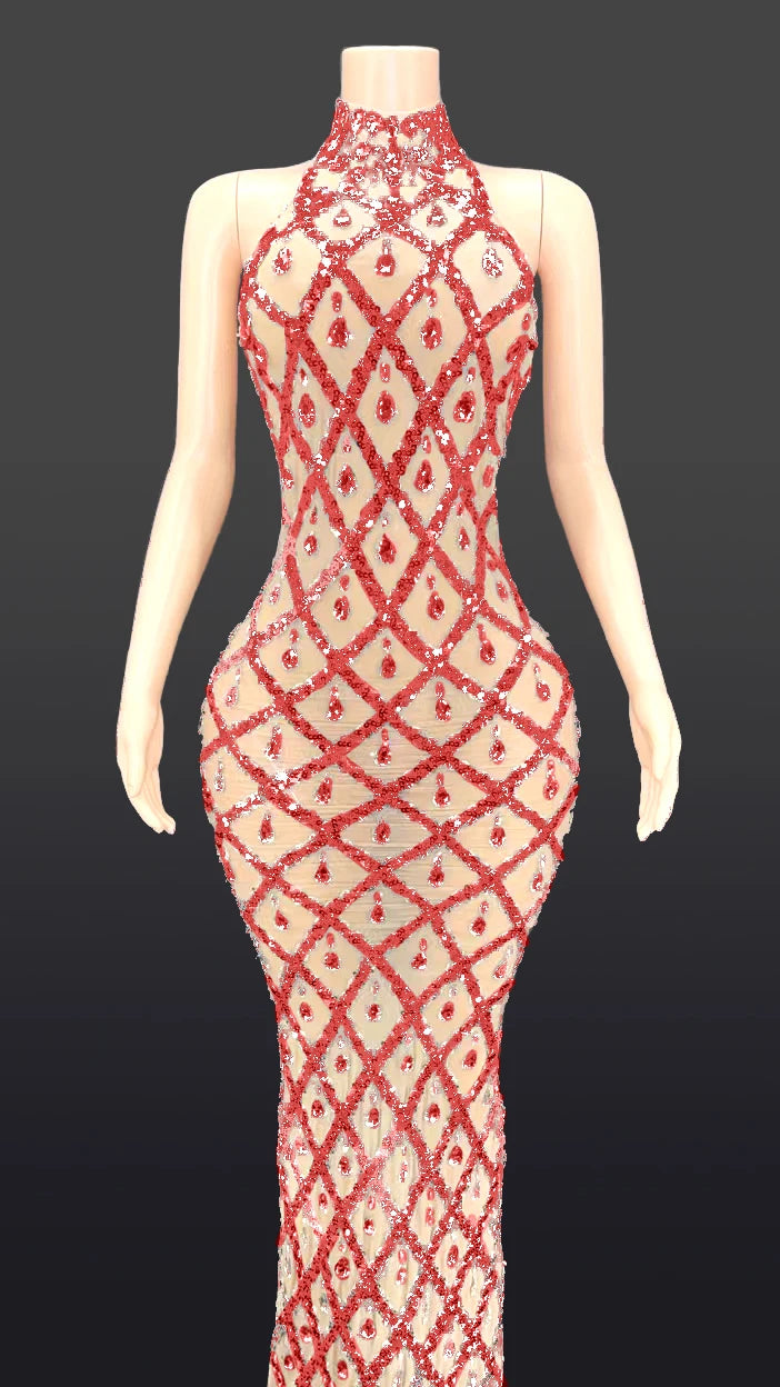 I Like It Shiny Maxi Dress Fashion Closet Clothing