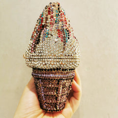 Ice Cream Crystal Purse Fashion Closet Clothing