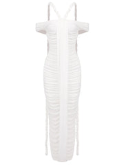 Iconic Braided Tassel Bodycon Dress Fashion Closet Clothing