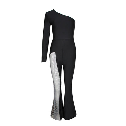 It's A Lifestyle Bandage Jumpsuit Fashion Closet Clothing