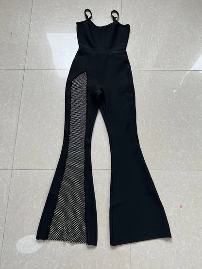 It's A Lifestyle Bandage Jumpsuit Fashion Closet Clothing