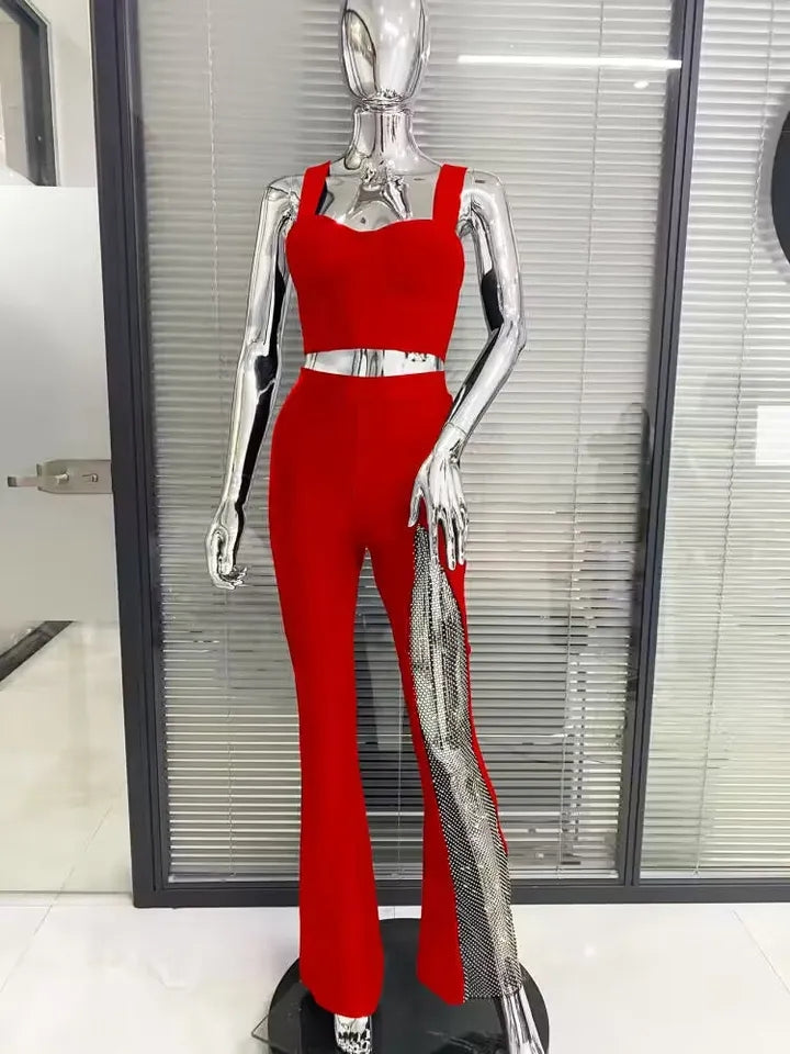 It's A Lifestyle Bandage Jumpsuit Fashion Closet Clothing