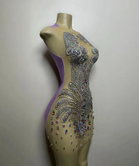 Jordyn Rhinestone Dress Fashion Closet Clothing