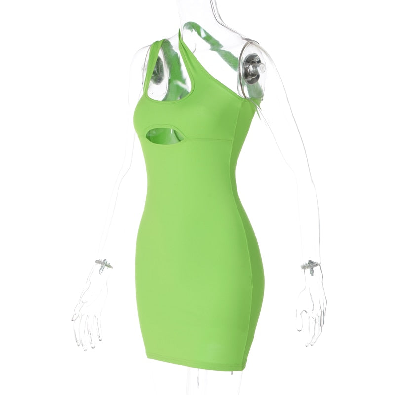 Just A Neon Bodycon Mini Dress Fashion Closet Clothing