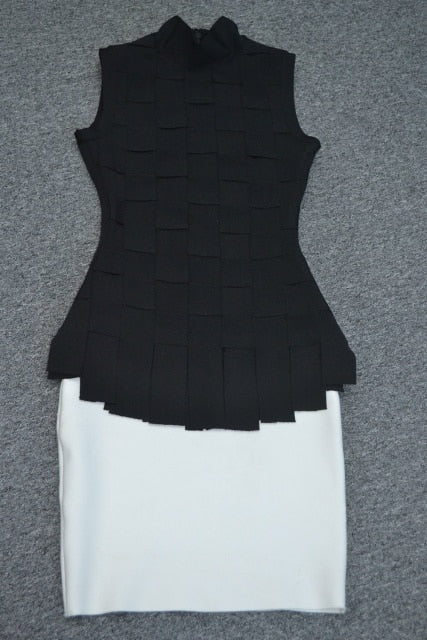 Kellie Bandage Mini Dress Fashion Closet Clothing