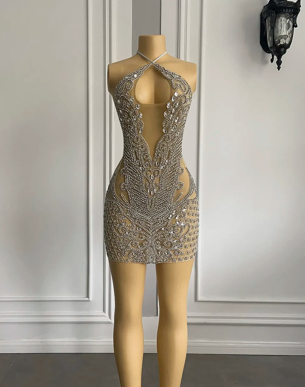Kelsie Diamond Mini Dress Fashion Closet Clothing