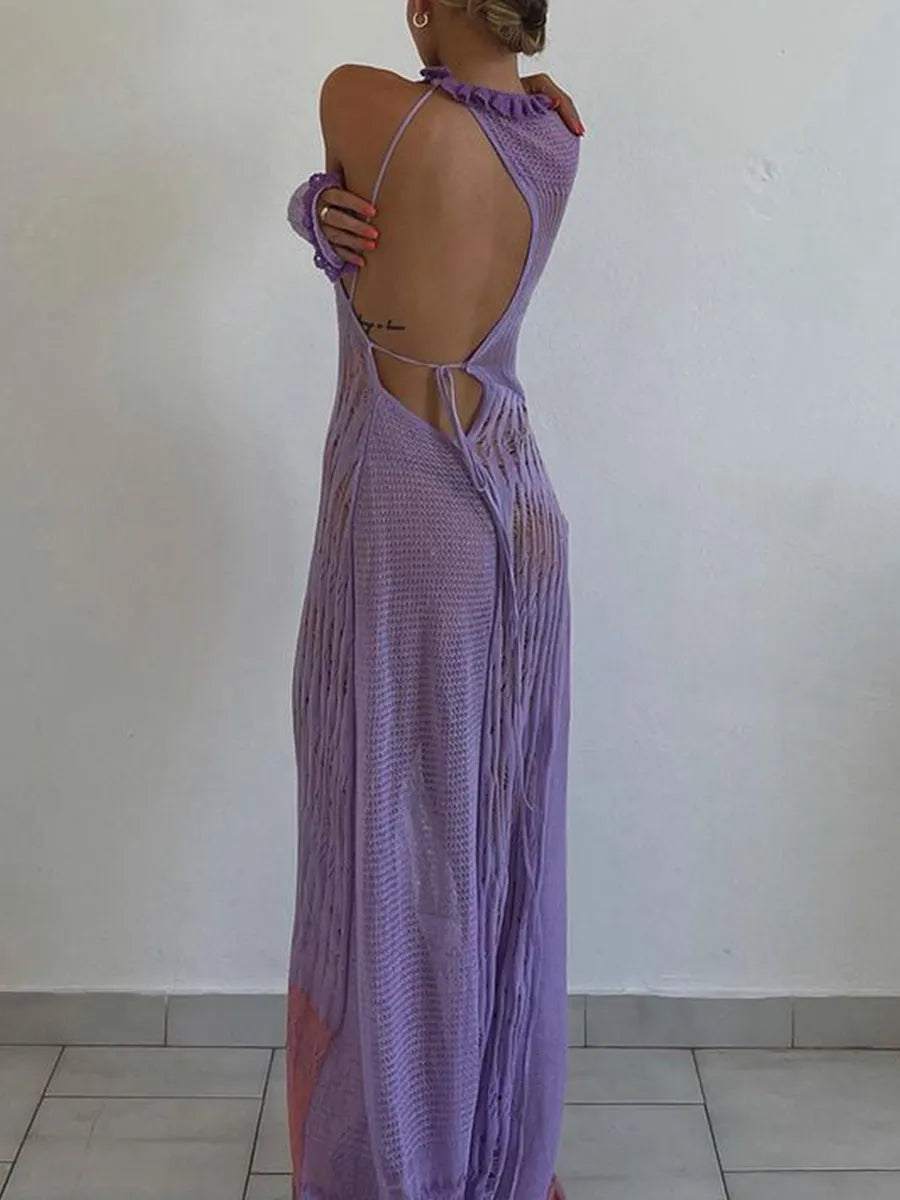 Kira Knit Maxi Dress Fashion Closet Clothing