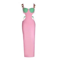 Lauren Bodycon Bandage Maxi Dress Fashion Closet Clothing