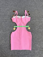 Lauren Bodycon Bandage Mini Dress Fashion Closet Clothing