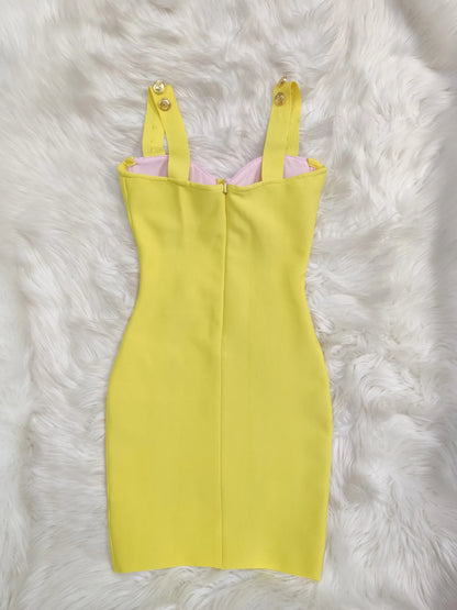 Laurena Bandage Mini Dress Fashion Closet Clothing