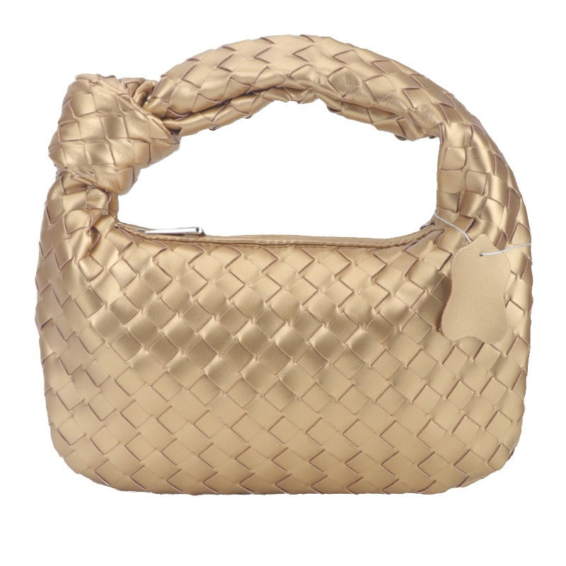 Leather Woven Luxury Clutch Bag Fashion Closet Clothing